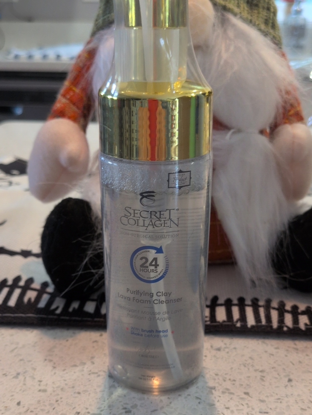 SECRET COLLAGEN BPurifying Clay Lava Foam Cleanser - 24hours